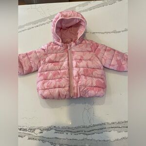TWO GAP Pink Puffer Jacket for Kids